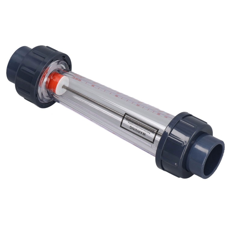 Plastic Tube Liquid Flowmeter High Accuracy Large Range Acid Alkali