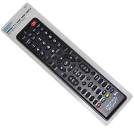HQRP Remote Control for Sanyo FVM5082 FW24E05T FW42D25T FW65D25T LCD LED HD TV Smart 1080p 3D Ultra 4K + HQRP Coaster