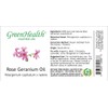 GreenHealth - Rose Geranium 100% Pure Therapeutic Grade Essential Oil