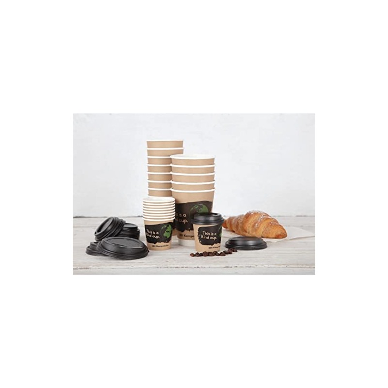 Fiesta Green Coffee Cup Lids 340 ml / 12 oz