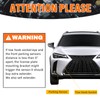 Front Bumper Tow Hook License Plate Mount Bracket Compatible with