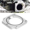Throttle Body Adapter Plate Natural Finish Aluminum with Mounting Bolts