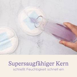 Lansinoh Blue Lock Nursing Pads, Pack of 100 - Absorbent Core, Comfortable & Leak-Proof