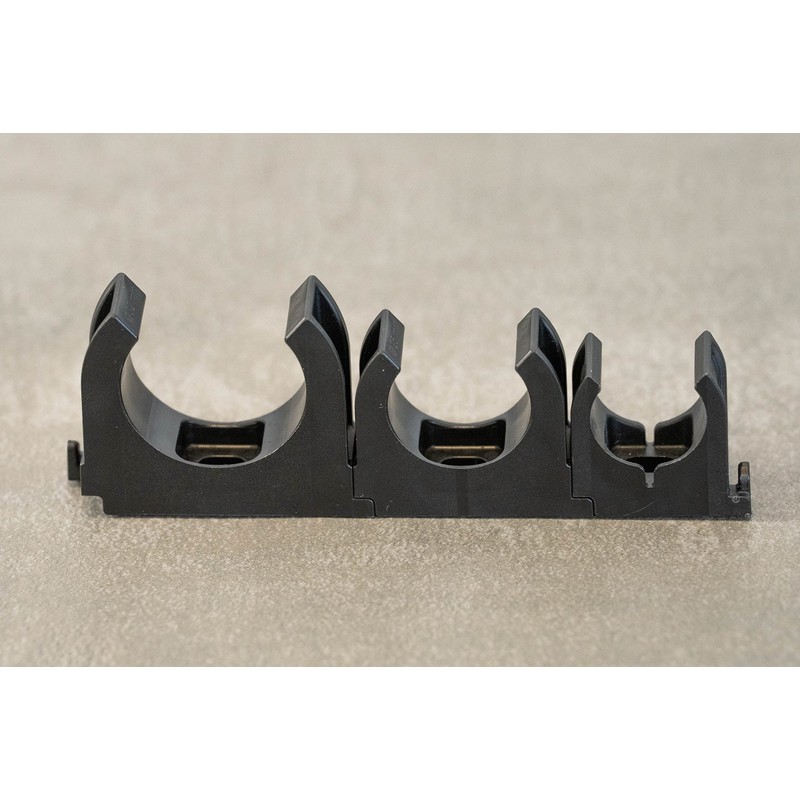 Pipe Clip 16 mm Black Set of 200