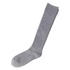Cobez Men's Calf Comfortable High Socks (Hair Blend) Gray