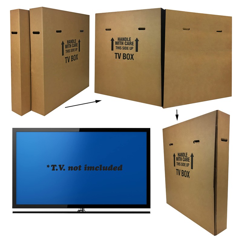 Uboxes "Moving Boxes for Your TV Fits 1 LCD/LED up
