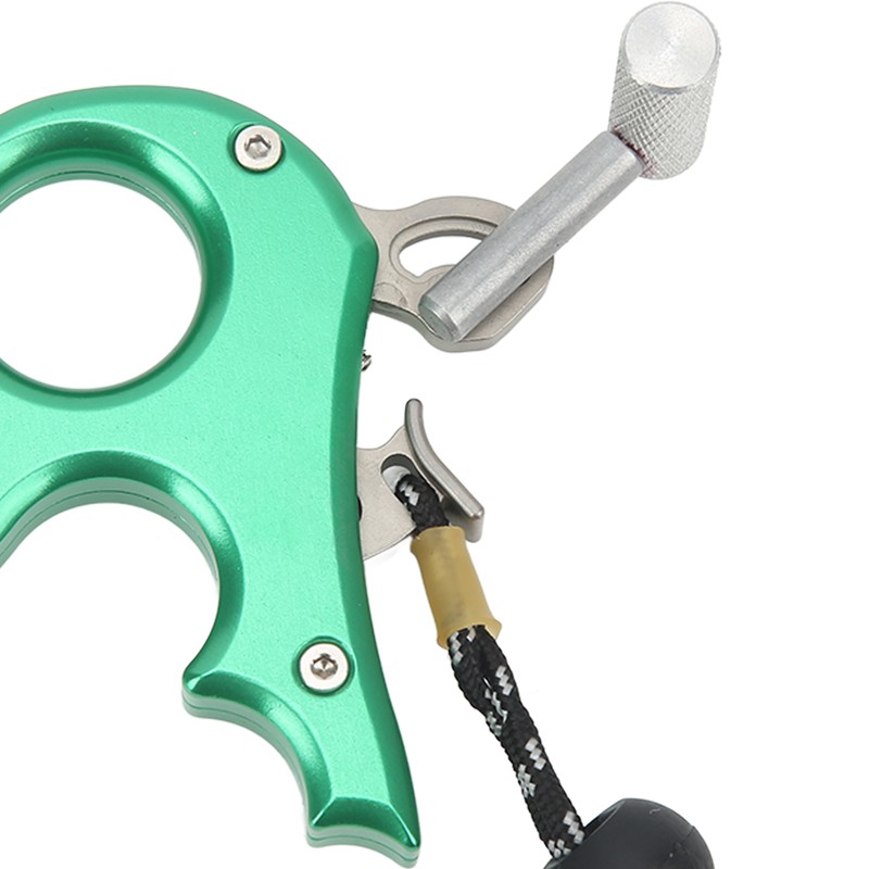 Archery Thumb Trigger Aluminum Alloy Compound Bow Release Aids 3