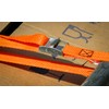 XL Perform Tool 40 cm Orange Cargo Strap with Metal