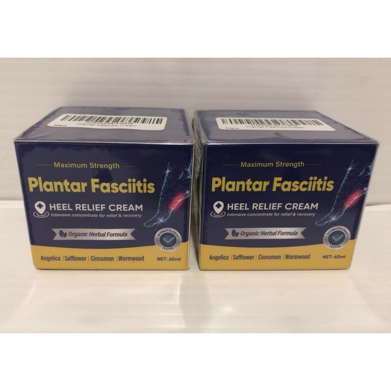 Heel 2 PLANTAR FASCIITIS HEEL RELIEF CREAM MAXIMUM STRENGTH 60ml