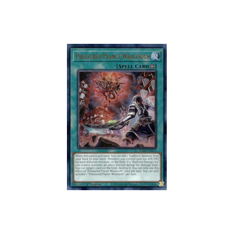 Pressured Planet Wraitsoth (PUR) - RA02-EN073 - Prismatic Ultimate Rare