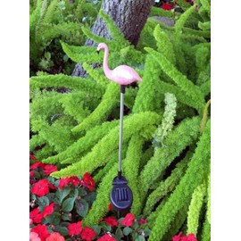 GSL SS-GSL-E2183 Flamingo Stake with Solor Color Changing Light