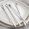 Ice Tea Spoon, Long Spoon, 4-Piece Stainless Steel Mixing Spoon