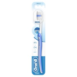 Oral-B 123 Indicator 35 Medium Toothbrush - Pack of 6