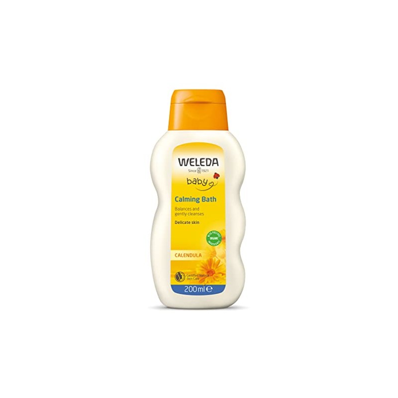 Weleda 8814 Calendula Bath with Medicinal Plant Extractions, 200 ml