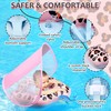 YasinKidz Baby Pool Float, Leopard Toddler Pool Float Baby Float