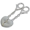Engraved Quality Joining Hearts Keyring