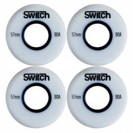 Wheels for Inline Skates 57 mm White Replacement Wheels Roller Skates Wheels