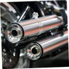 Mobestech Stainless Steel Motorcycle Exhaust Clamp for Bikes Hanger for