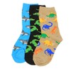 Hotsox Kid's Reptile Fish Asst Socks 1 Pair, Multi, Small/Medium