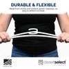 Super Heavy Duty Plastic Hangers, Made in USA, White Super