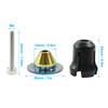 Hitefu Bike Handlebar Plugs, Rainbow Bicykle Bar End Caps for