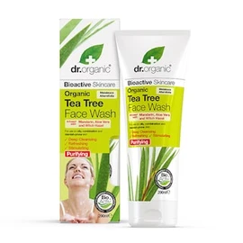 Dr Organic Tea Tree Face Wash 200ml