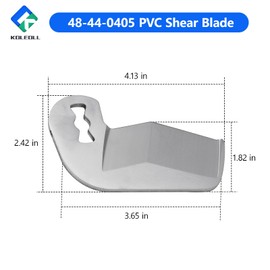KOLEOLL 2 Pcs 48-44-0405 PVC Shear Blade Compatible With Milwaukee 2470-20 2470-21 Pvc Cutter Replacement Shear Blade CPVC, ABS, PEX, PVC Pipe Shear