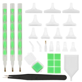 28 Pcs Bedazzling Tools, Rhinestone Picker Tool Kit, Nail Bedazzler Rhinestone Picker Tool, Gem Picker Pen for DIY Nail Art