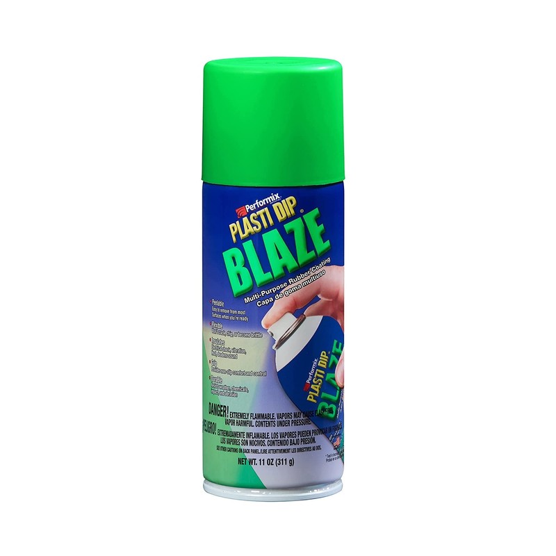 Plasti Dip Blaze Green 11oz Rubber Coating Spray – Fluorescent