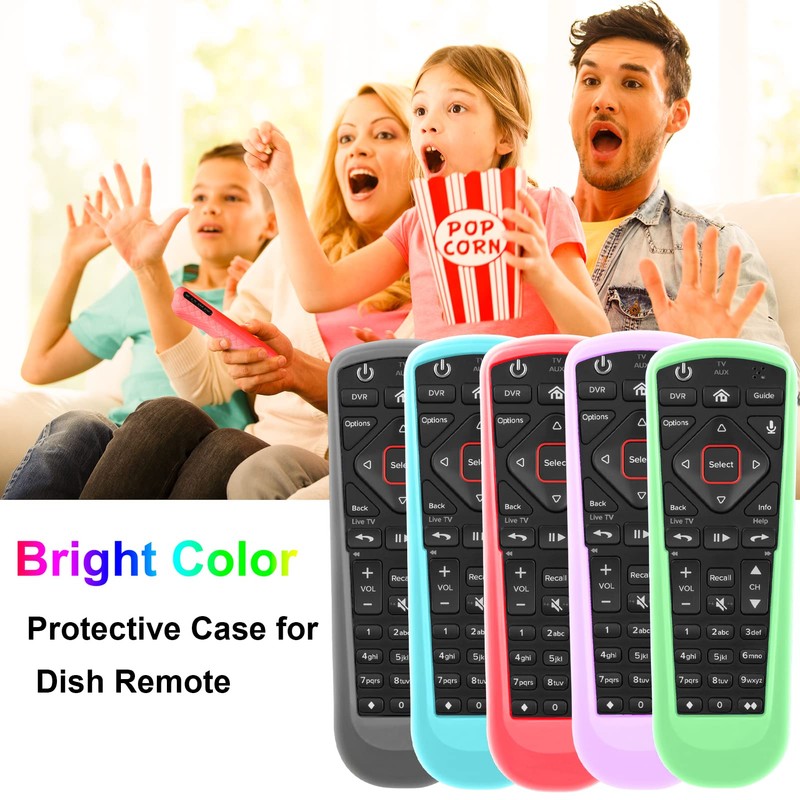 3 Pack Remote Cover for Dish Network Remote Control 52.0/54.0,