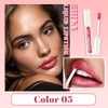 Rose Pink Metallic Lipstick for Women,Lightweight Glitter Sparkling Liquid Lipsticks,Shimmer