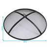 Sunnydaze Heavy-Duty Steel Mesh Fire Pit Screen - Fire Pit