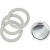 Bialetti Spare Parts Includes 3 Gaskets and 1 Plate Compatible