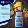DECENT NATURE- Glicinato de Magnesio 525mg Suplemento Elemental de Magnesio