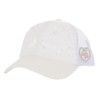 Algee 141-0194 Girls' Mesh Cap, white
