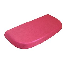 Special Shiny Edition of Fabric Cover for a lid Toilet Tank - Handmade in USA (Pink Bright)