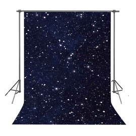 FEASRT LXAY202 - Fondo de 1,5 x 2,1 m, diseño de estrellas de cielo nocturno