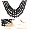 COLLBATH Pearl Necklace Set Women's Jewelry Necklace Earring Set Chic