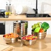 Mimorou 20 Pack 304 Stainless Steel Bowls Set 34oz Metal
