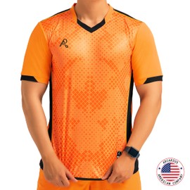 Men's SOL Athletic Sports Jersey (2XL Orange)