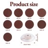90 Pcs 50mm Sanding Discs, Sanding Pads,Hook and Loop Discs