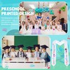 Therwen 24 Pcs Kids Graduation Stole Kindergarten Printed Mexican Graduation