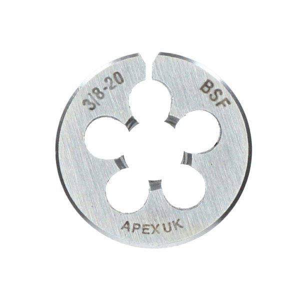 3/8" x 20 BSF 25mm Circular Die 1" Carbon Steel