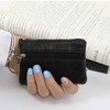 Mmgoqqt Leather Key Bag, Small Key Bag for Men and
