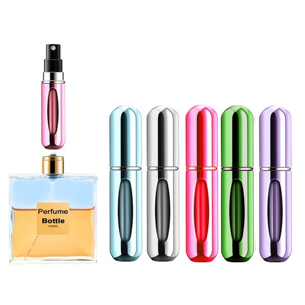 Yamadura Portable Mini Refillable Perfume Atomizer Bottle Refillable Spray, Atomizer