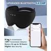 Sleep Headphones Bluetooth 5.4 3D Sleep Mask, up to 15-Hour