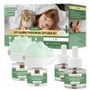 Cat Calming Diffuser Kit with 2 Plug-in & 4 Refills,