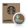Starbucks Decaf K-Cup Coffee Pods, House Blend for Keurig Brewers,