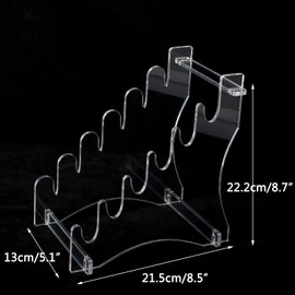 KAFENDA Knife Display Stand Dagger Holder Knife Display Holder Collector Knives Cool Knifes Weapons Pocket Knife Display Tactical Knives Stand