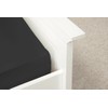 MISTRAL HOME Fitted Sheet Percale Plain Bed Sheet Egyptian Cotton